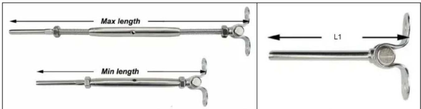 Vevor YXHF-1054+2021-1/8"-30 - Installation indication and Applicable post - 3