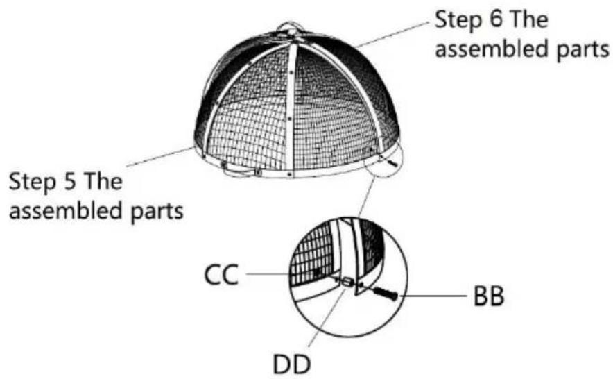 Vevor YCSR-10001-36 - SIMPLE INSTRUCTION - 7