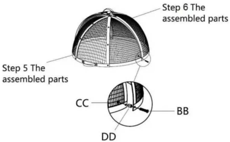 Vevor YCSR-10001-36 - BEWAAR DEZE INSTRUCTIES - 6