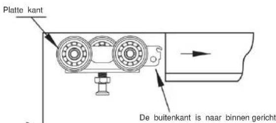 Vevor YMXT-XC39-6 - Schuifdeurset - 6