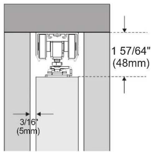 Vevor YMXT-XC39-6 - Snap a chalk line on floor even with side jambs. - 4