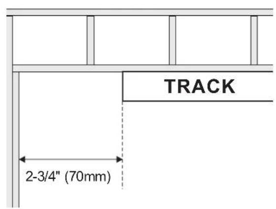 Vevor YMXT-XC39-6 - Snap a chalk line on floor even with side jambs. - 3