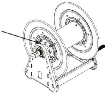 Reelcraft CA30106 L - Réglage de l'Enrouleur - 1