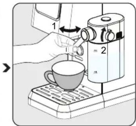 BEKO CaffeExperto CEP 6464 - Cappuccino und Latte zubereiten - 2