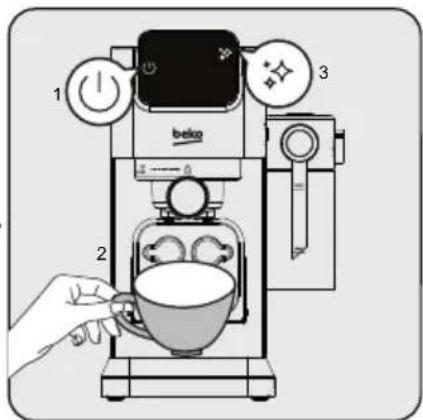 BEKO CaffeExperto CEP 6464 - První použití - 4