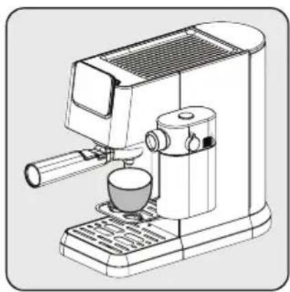 BEKO CaffeExperto CEP 6464 - Réglage de la hauteur en fonction de la taille de la tasse - 1