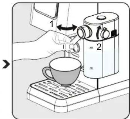 BEKO CaffeExperto CEP 6464 - Brewing Cappuccino &amp; Latte - 2