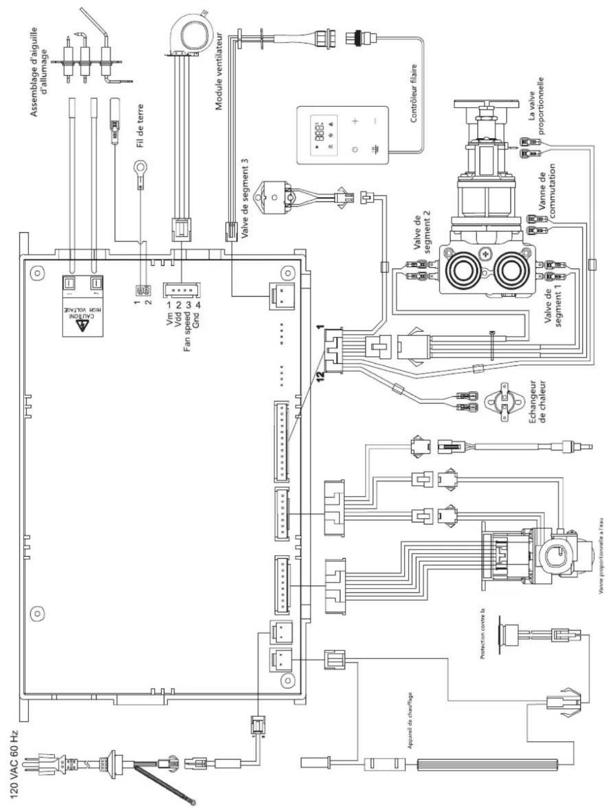 WESTINGHOUSE HS120A1G-LP - Schéma de câblage - 1