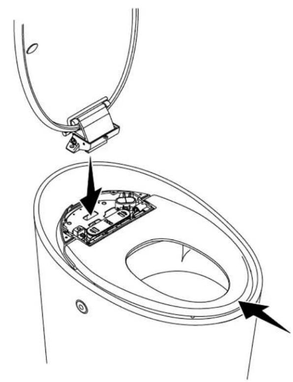 KOHLER Avoir K-46006 - Coloque el asiento y la tapa en su lugar - 2