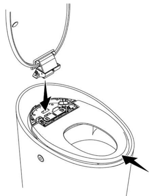 KOHLER Avoir K-46006 - Position the Seat and Lid - 2