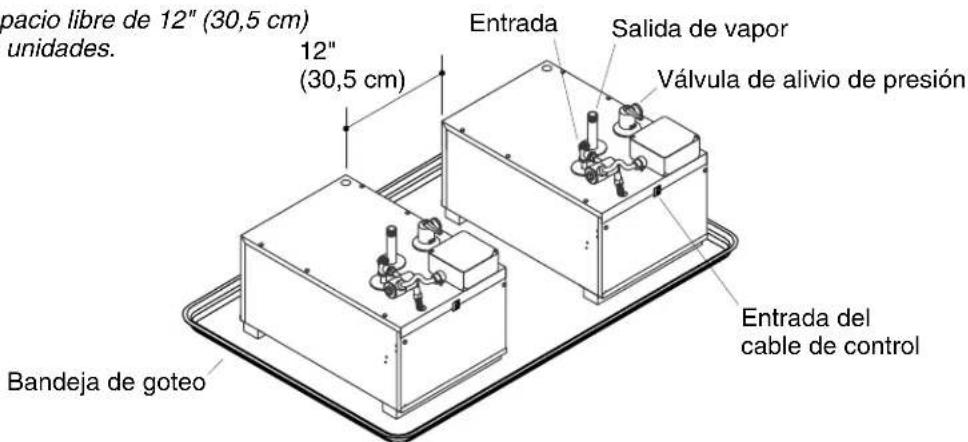 KOHLER Fast-Response K-1697 - Determine ellugarde instalación delos generadores devapor - 1