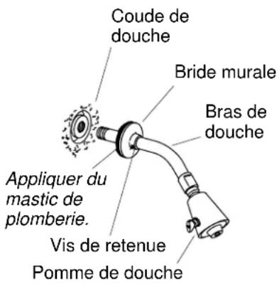 KOHLER Antique K-332 - Installer le bec - 1