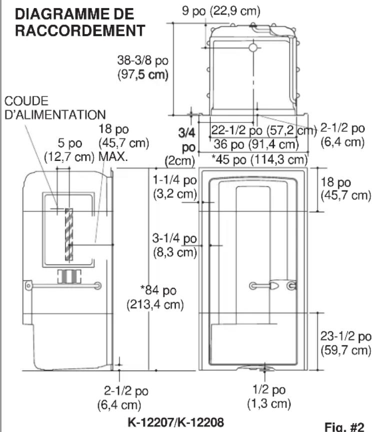 KOHLER Freewill K-12208 - MATÉRIAUX REQUIS - 1