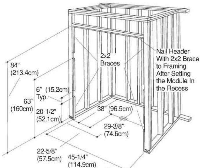 KOHLER Freewill K-12208 - CONSTRUCT RECESS - 1