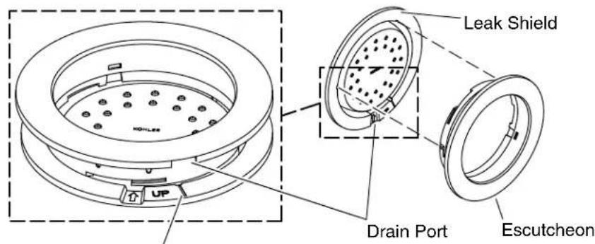 KOHLER WaterTile K-77119 - Install the Waterway - 1