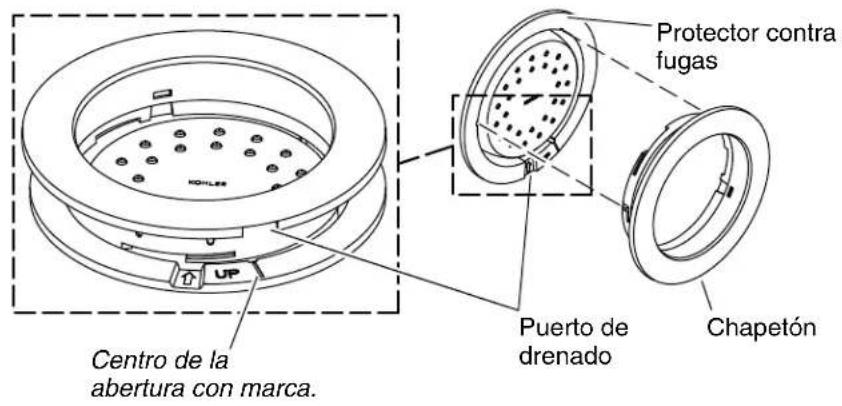 KOHLER WaterTile K-77119 - Instale la vía de agua - 1