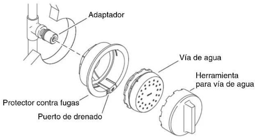 KOHLER WaterTile K-8014 - Instale el adaptador - 1