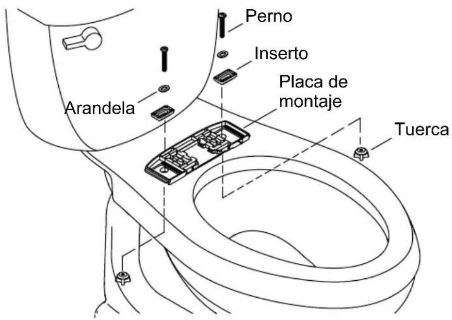 KOHLER PureWash K-98804 - Instale la placa de montaje - 1