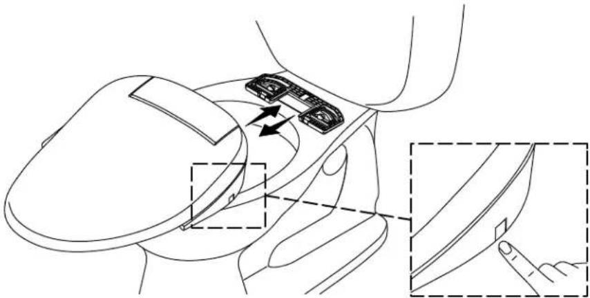 KOHLER PureWash K-18751 - Install the Seat - 1