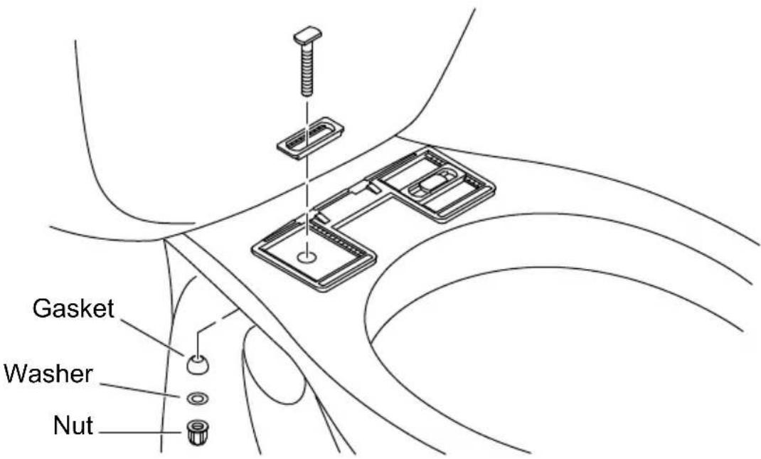 KOHLER Novita K-BH90 - Install the Mounting Plate - 1