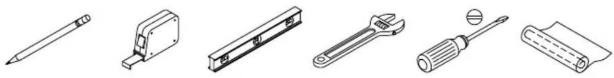 KOHLER Novita K-BH90 - Tools and Materials - 1