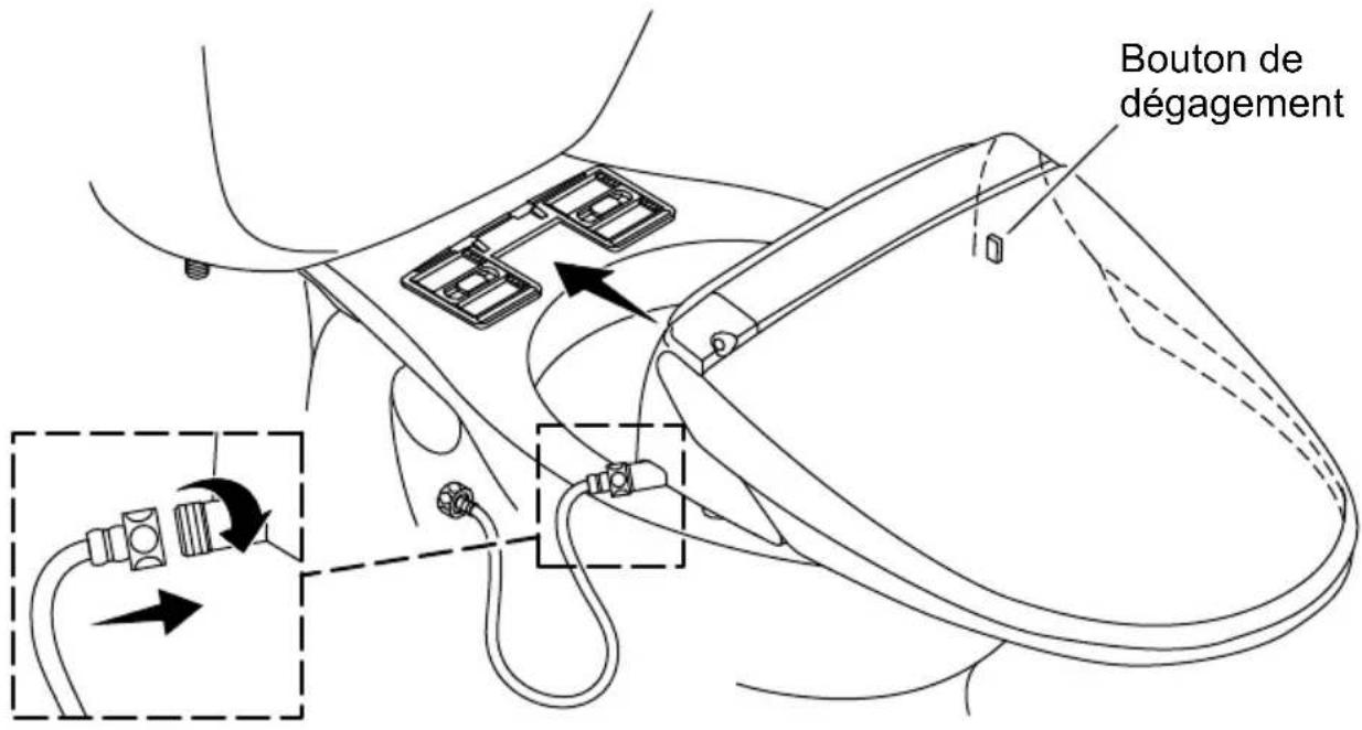KOHLER Novita K-BH90 - Installer le siège - 1