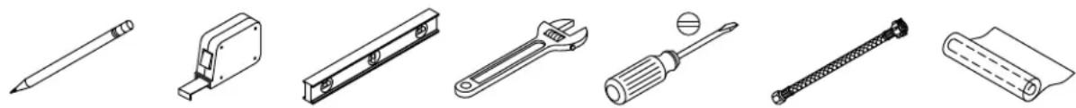 KOHLER PureWash K-30805 - Tools and Materials - 1