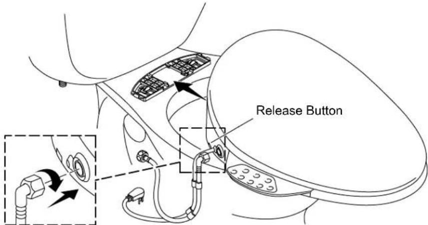 KOHLER PureWash K-4108 - Install the Seat - 1