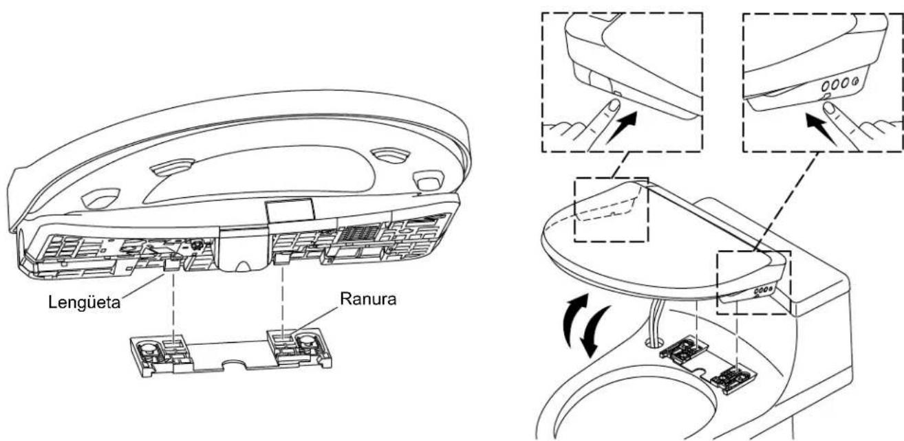 KOHLER PureWash K-28821 - Instale el asiento - 1