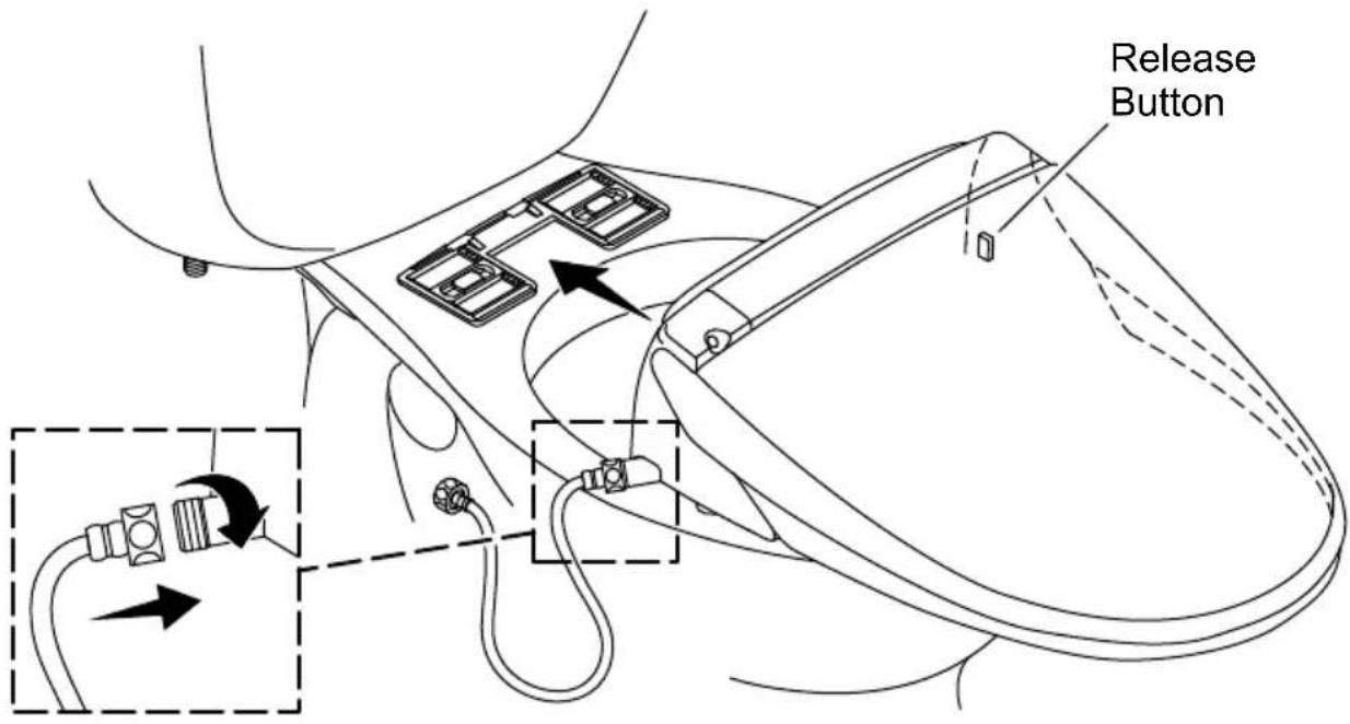 KOHLER Novita K-BH93 - Install the Seat - 1
