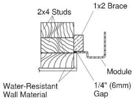 KOHLER Freewill K-12212 - Secure the Module to the Stud Framing - 3