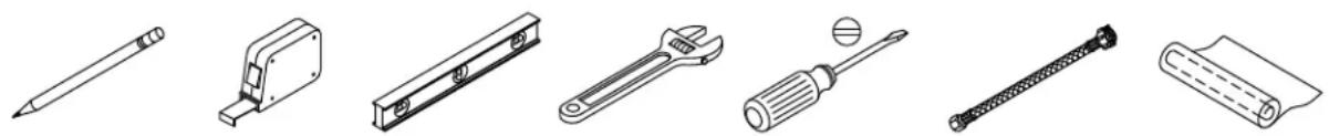 KOHLER PureWash K-30970 - Tools and Materials - 1