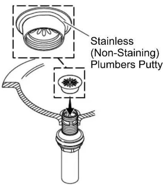 KOHLER K-103M36 - Install the Drain - 1