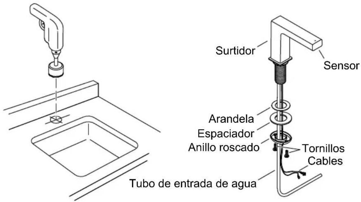 KOHLER K-103M36 - Instale la grifería - 1