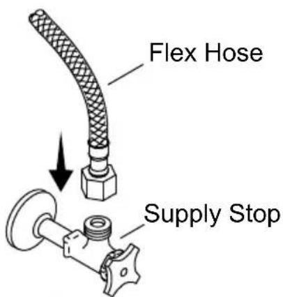 KOHLER K-103MT76 - Connect the Supplies - 1
