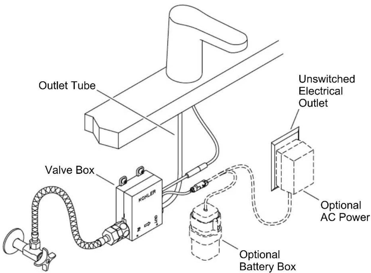 KOHLER Accliv K-103A36-SBNA - Optional: - 1
