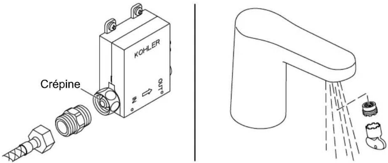KOHLER Accliv K-103A36-SBNA - Fonctionnement et nettoyage - 1