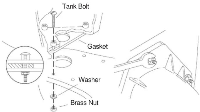KOHLER Fleur K-4606 - TO INSTALL TANK - 2