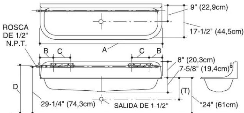 KOHLER Jarves K-5057 - Antes de Comenzar (cont.) - 1