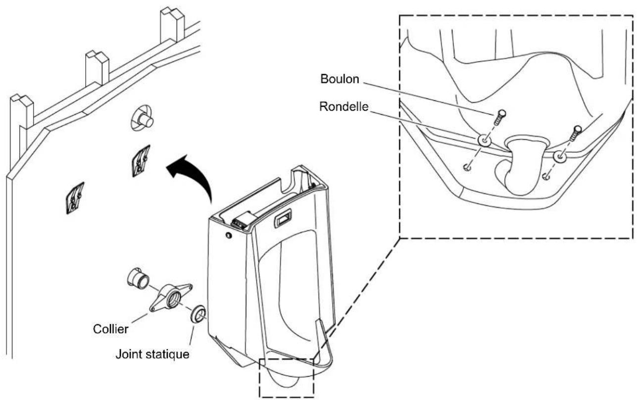 KOHLER Bardon K-32590 - Installer l'urinoir - 1
