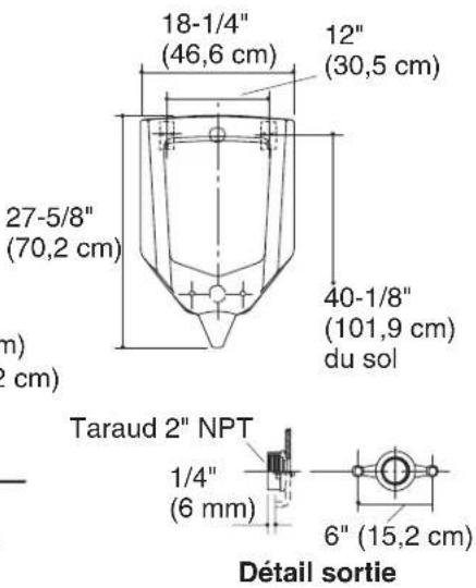KOHLER Stanwell K-4972 - Raccordement (raccord par le haut) - 2