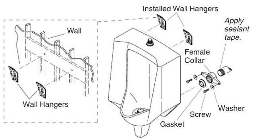 KOHLER Stanwell K-4972 - Preparation - 1
