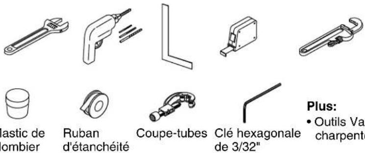 KOHLER Serra K-5250 - Guide d'installation Fontaines à eau potable - 1