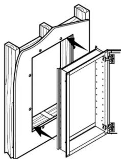 KOHLER Archer K-R79222 - Dimensions de découpe - 2
