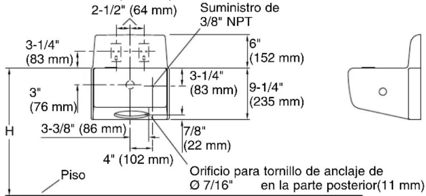 KOHLER Millbrook K-5264 - DiagramadeinstalaciónparaK-5250 - 2