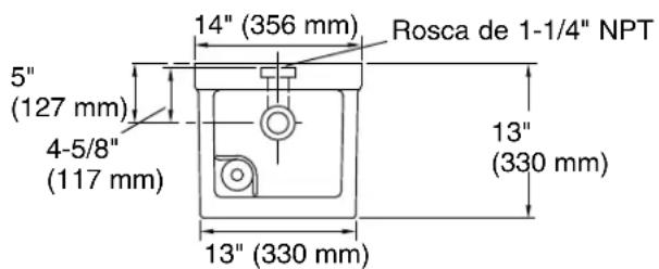 KOHLER Millbrook K-5264 - DiagramadeinstalaciónparaK-5250 - 1