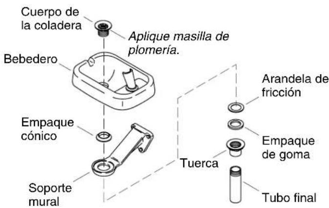 KOHLER Edgebrook K-5414 - Instale el bebedero - 1