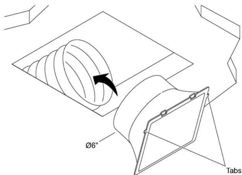 KOHLER Atmo K-34454 - Install the Duct Connector - 1
