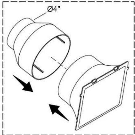 KOHLER Atmo K-34454 - Install the Duct Connector - 2