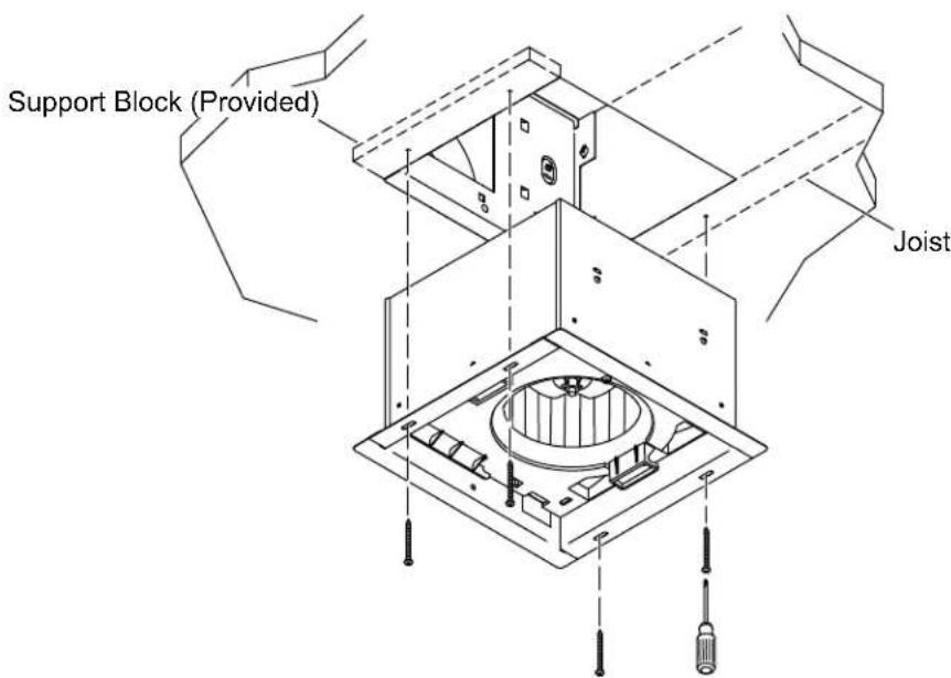 KOHLER Atmo K-34454 - Install the Fan Box - 1